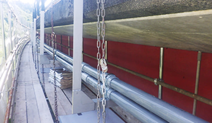 管路・金物取付後